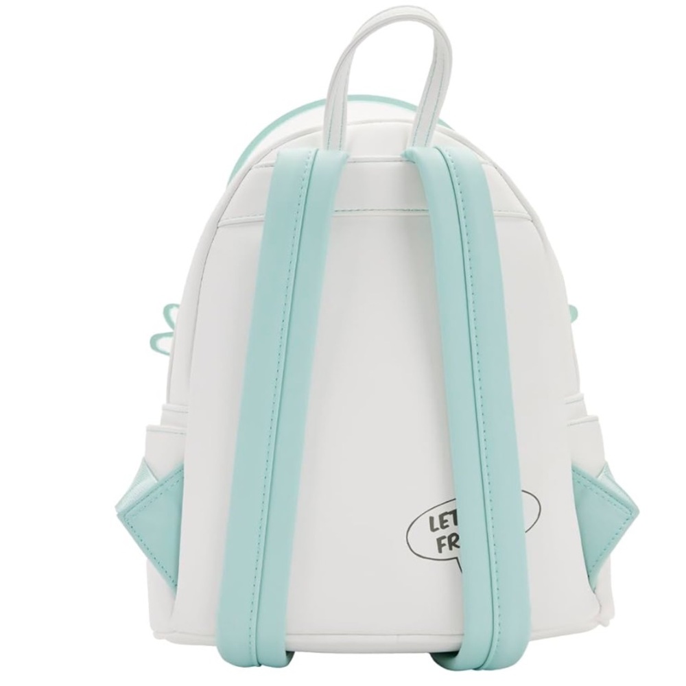 NWT Loungefly Casper Friendly Ghosty Glow In Dark Faux Leather Mini Back Pack - Picture 6 of 12